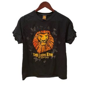 Disney Lion King Broadway Musical Collectors Shirt Black M Retro